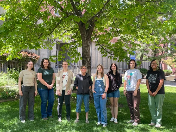 Gustin lab group, spring 2025